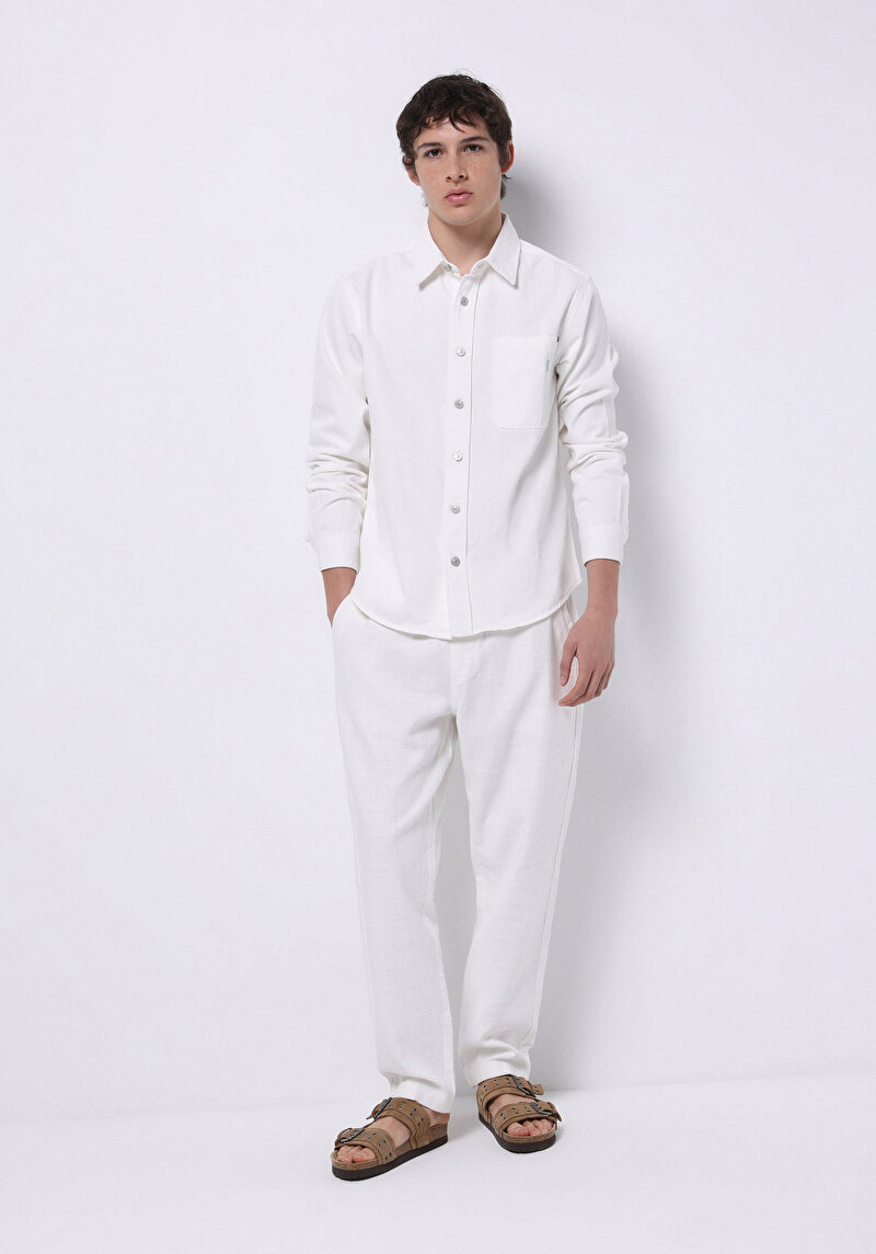 Зображення 021 Joel Сорочка З Довгим Рукавом Чоловіча Бежева Cl1074780