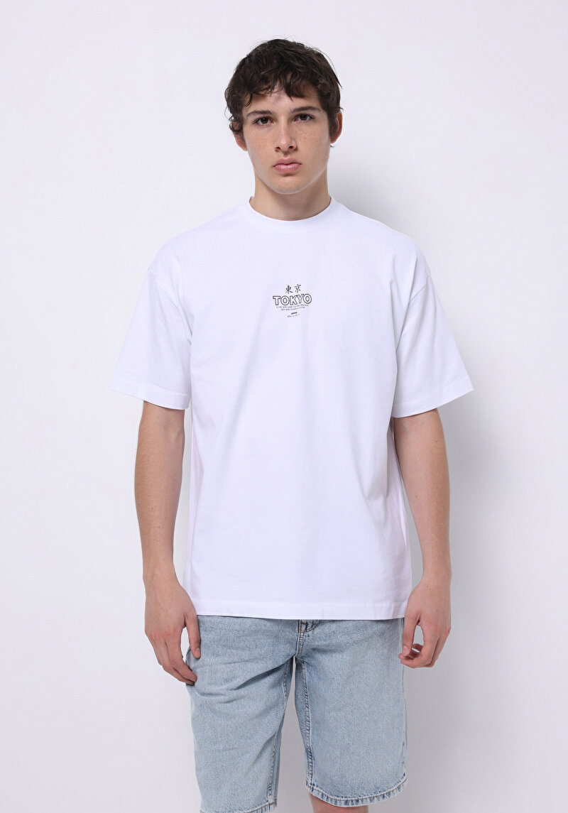 Зображення Футболка З Коротким Рукавом Чоловіча Біла  Cl1075866