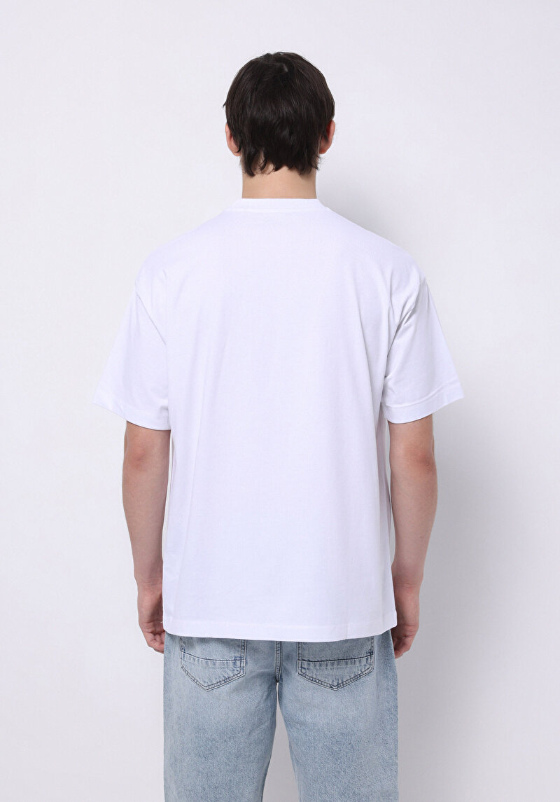 Показати інформацію про Футболка З Коротким Рукавом Чоловіча Біла  Cl1075866