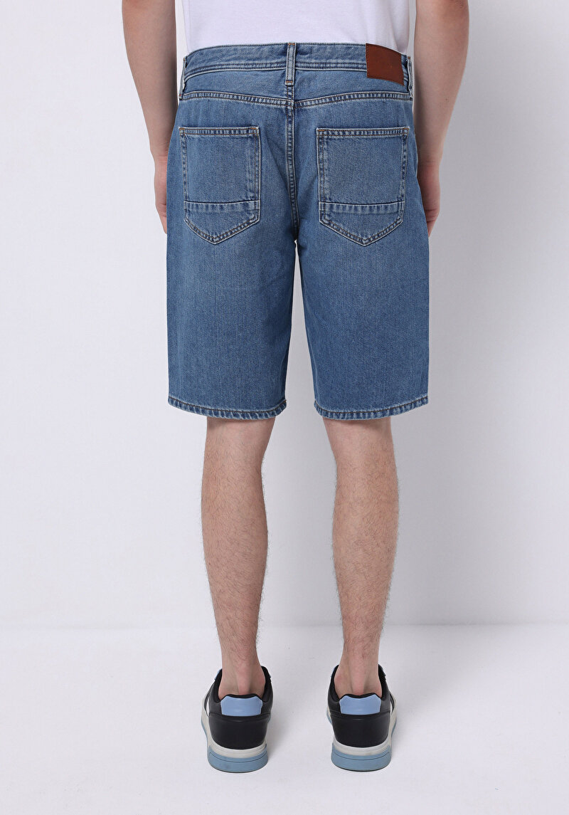 Показати інформацію про Шорти Чоловічі Блакитні  Cl1077202