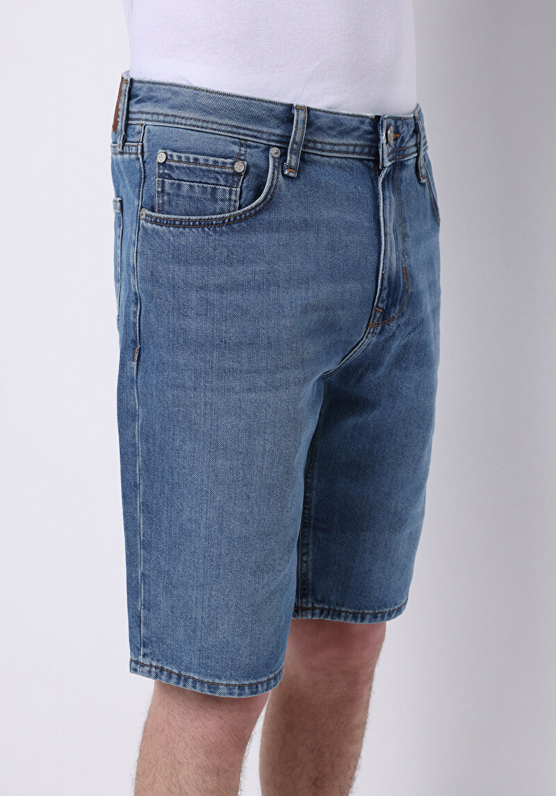 Показати інформацію про Шорти Чоловічі Блакитні  Cl1077202