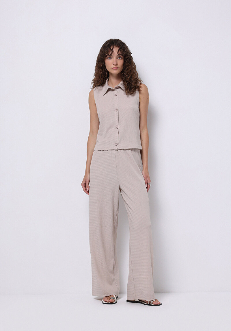 Зображення Сорочка З Коротким Рукавом Жіноча Бежева Cl1074279