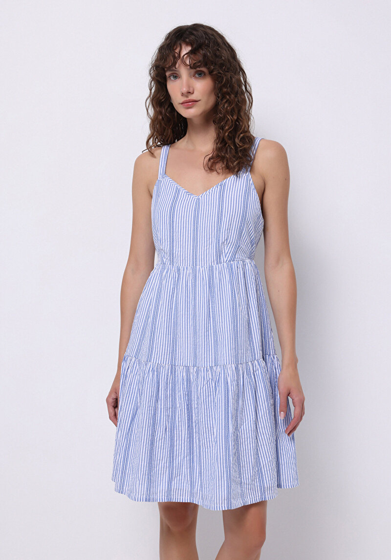 Показати інформацію про Сукня Жіноча Блакитна  Cl1074344