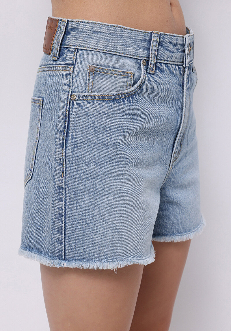 Показати інформацію про Шорти Жіночі Блакитні  Cl1074446