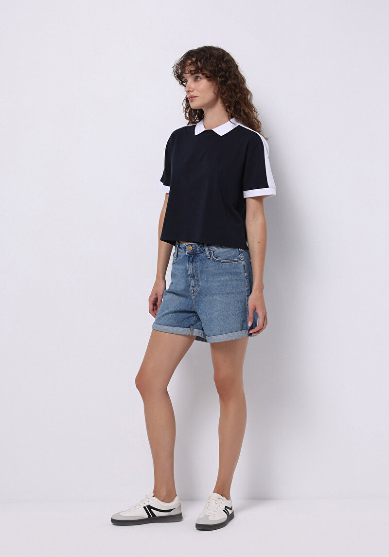 Показати інформацію про Шорти Жіночі Блакитні  Cl1074504