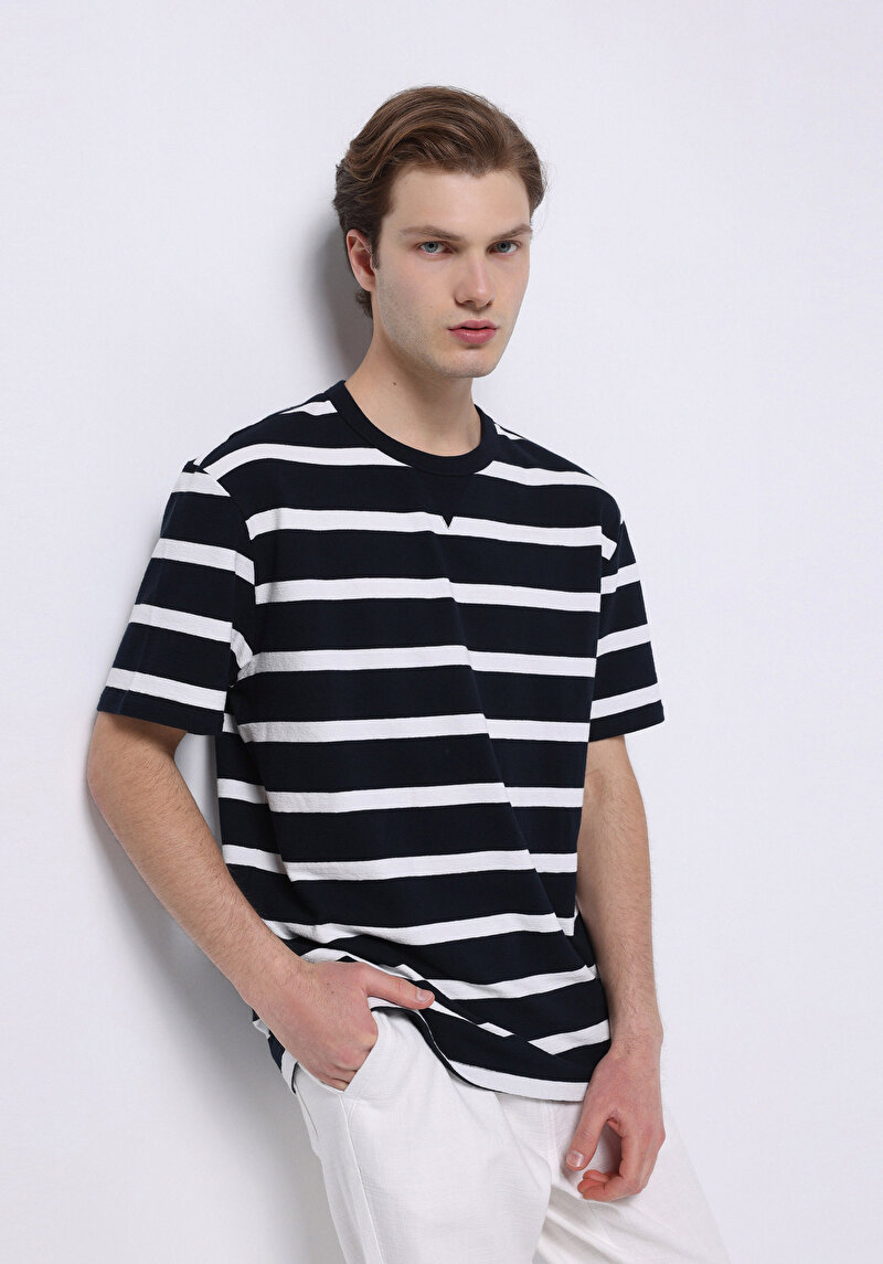 Зображення Футболка З Коротким Рукавом Чоловіча Синя  Cl1074051