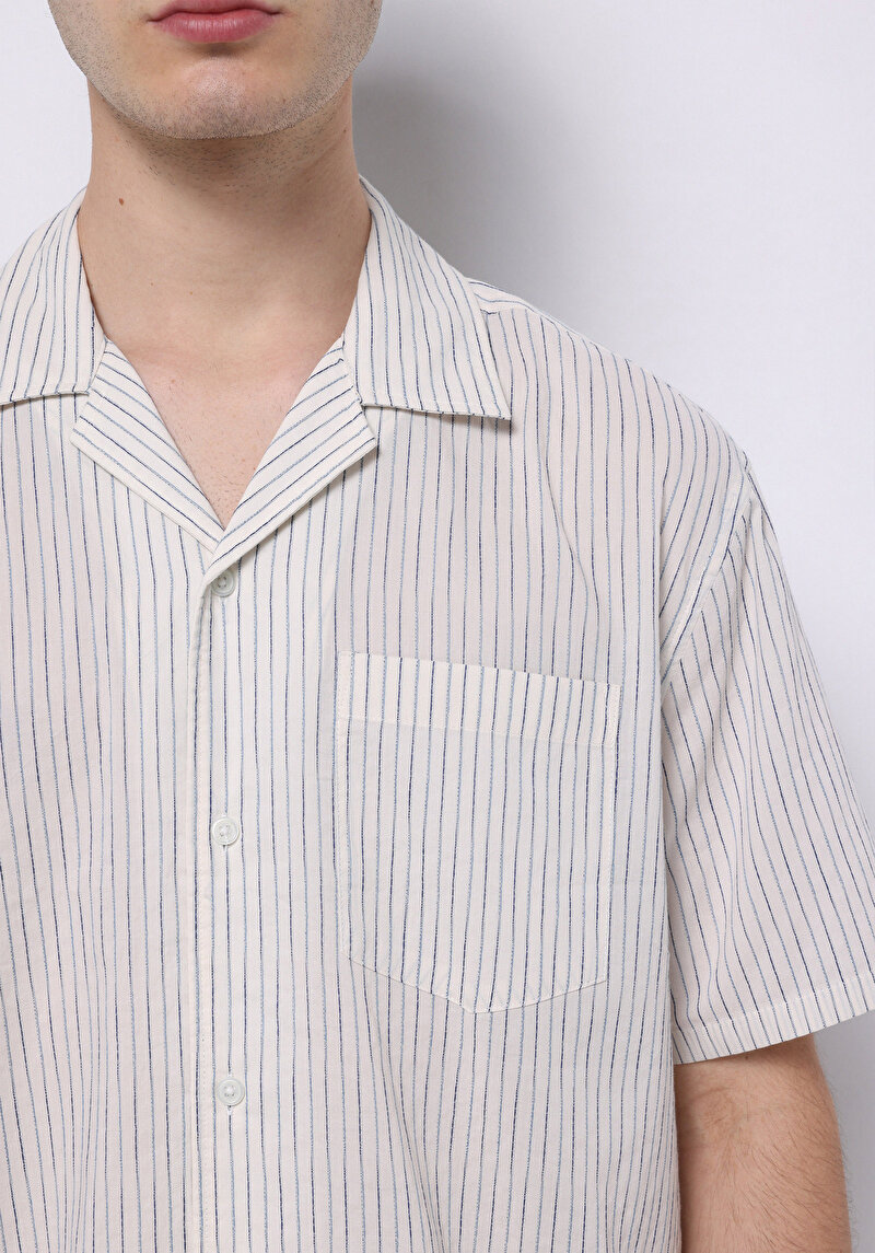 Зображення Сорочка З Коротким Рукавом Чоловіча Блакитна Cl1074067