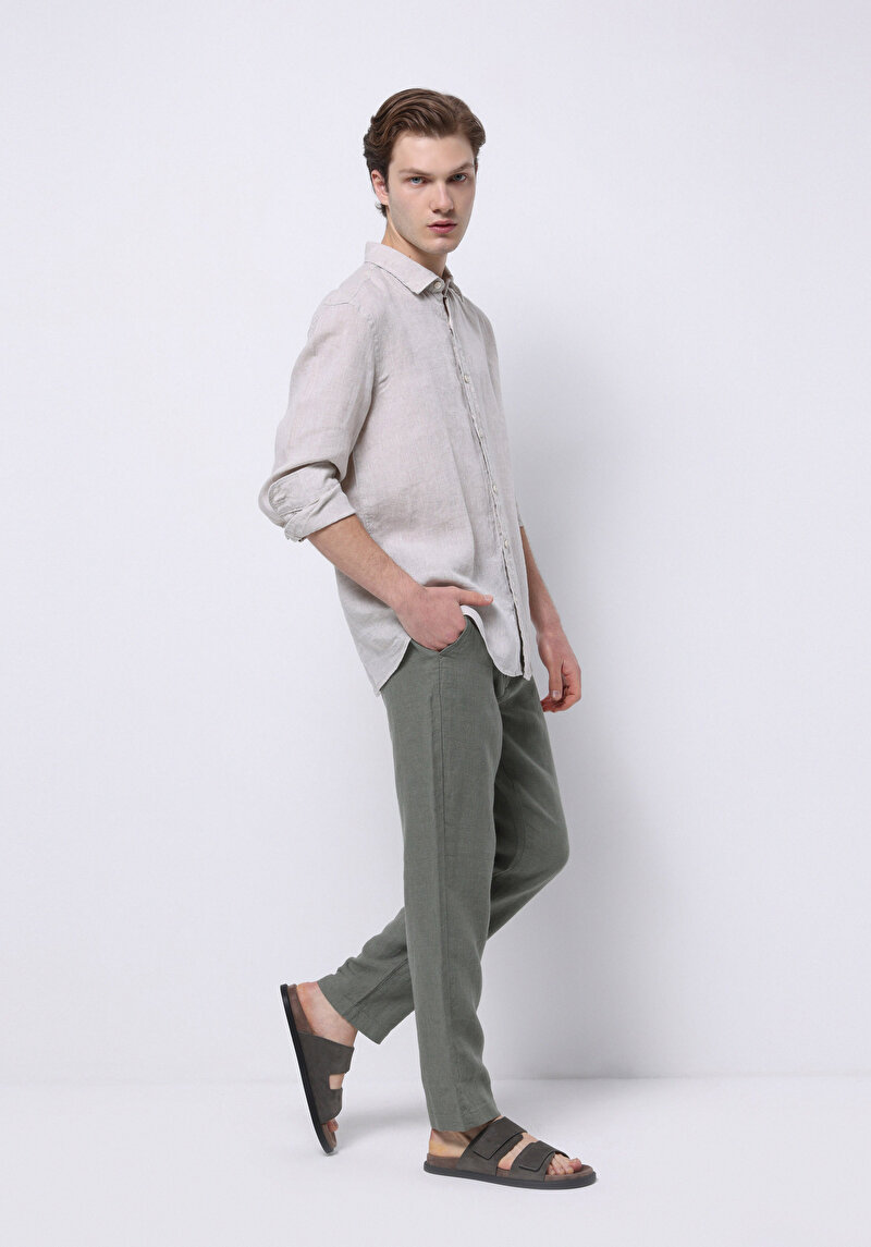 Зображення Брюки Чоловічі Зелені Cl1074563