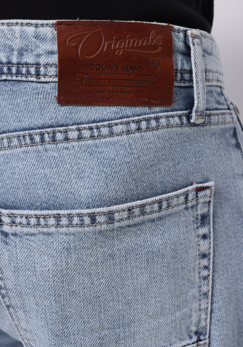 Показати інформацію про 044 Karl Джинси Чоловічі Блакитні Прямого Крою Cl1074729