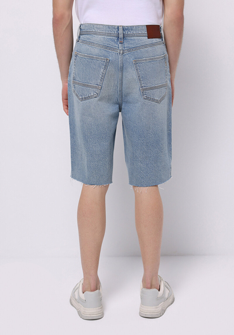 Показати інформацію про Шорти Чоловічі Блакитні  Cl1074782