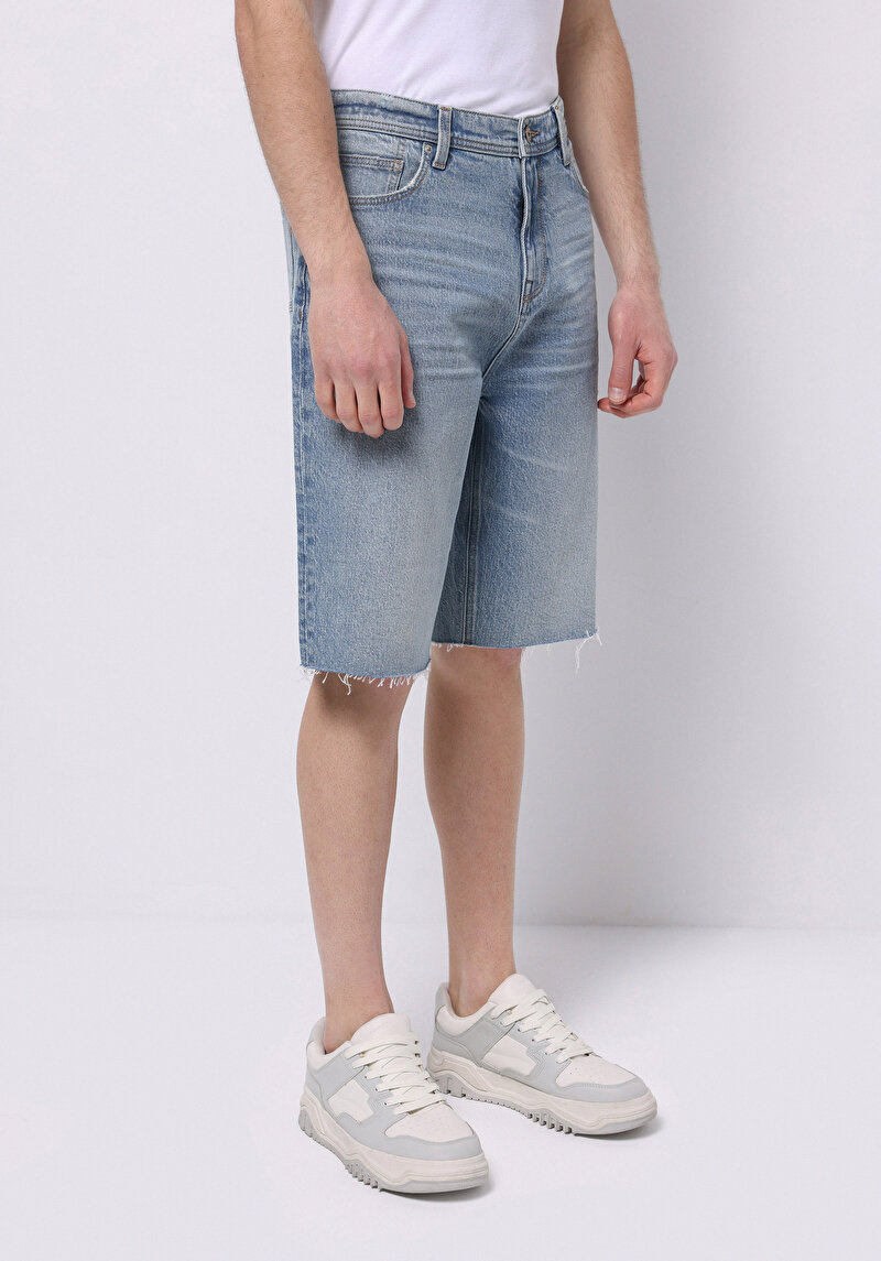 Показати інформацію про Шорти Чоловічі Блакитні  Cl1074782