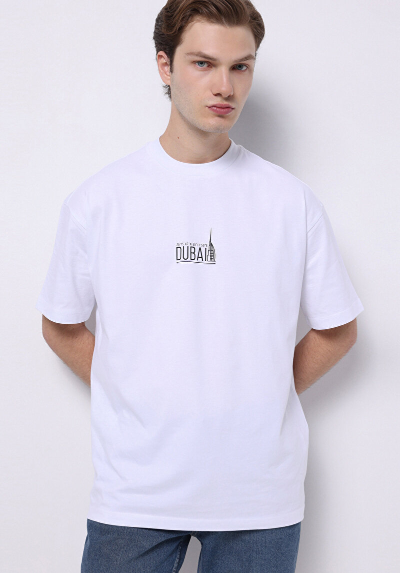 Зображення Футболка З Коротким Рукавом Чоловіча Біла  Cl1077195