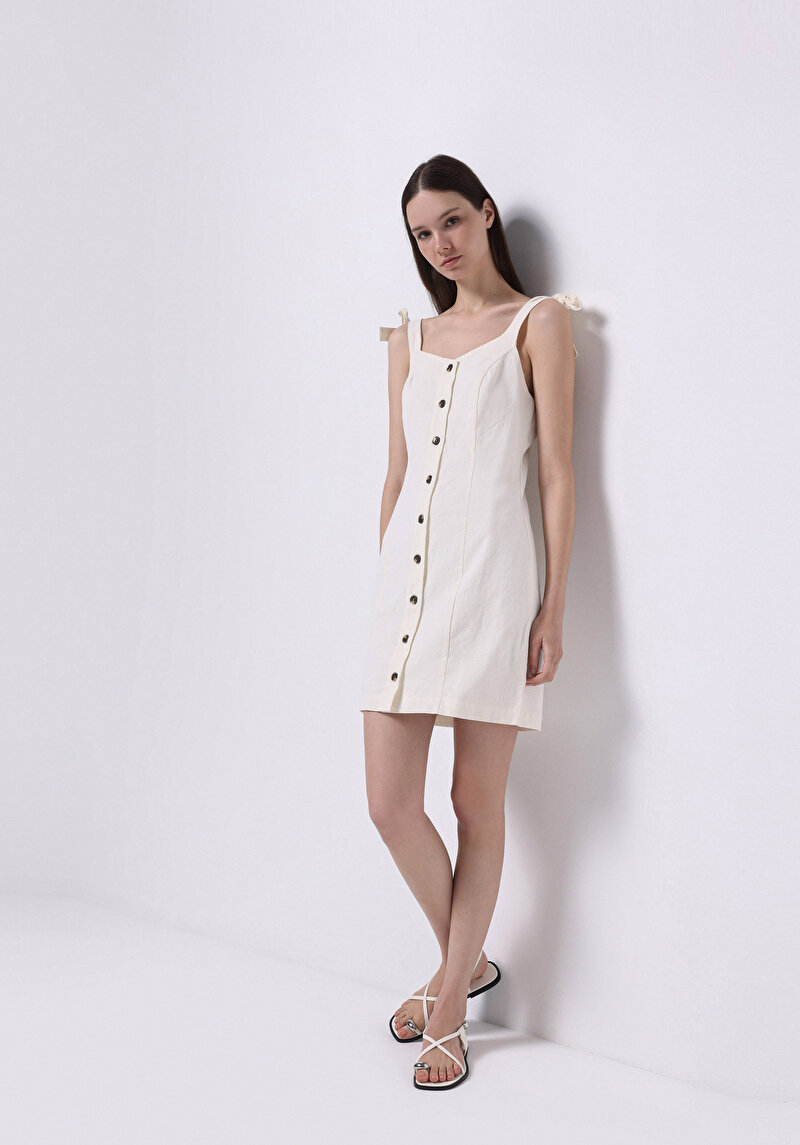 Показати інформацію про Сукня Жіноча Біла  Cl1073065