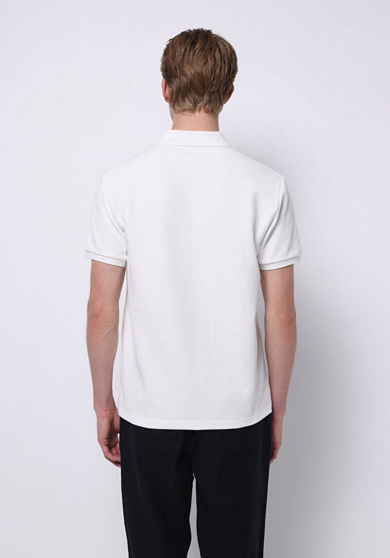 Показати інформацію про Поло З Коротким Рукавом Чоловіче Біле  Cl1074715