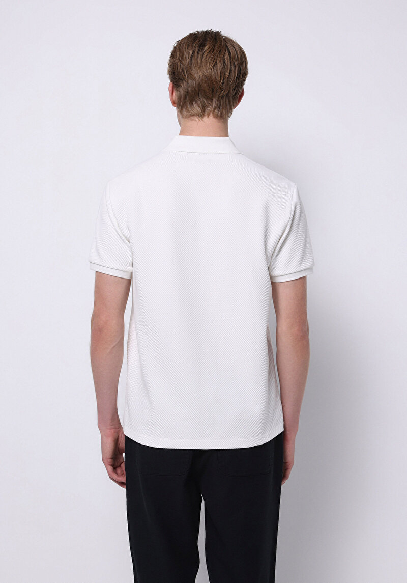 Зображення Поло З Коротким Рукавом Чоловіче Біле Cl1074715