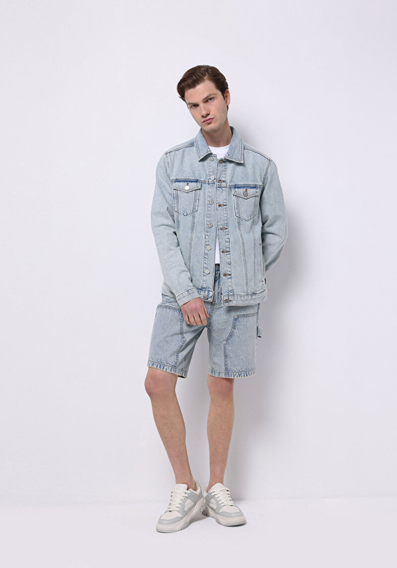 Зображення Шорти Чоловічі Блакитні Cl1074447