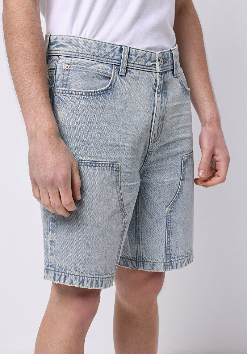 Зображення Шорти Чоловічі Блакитні Cl1074447