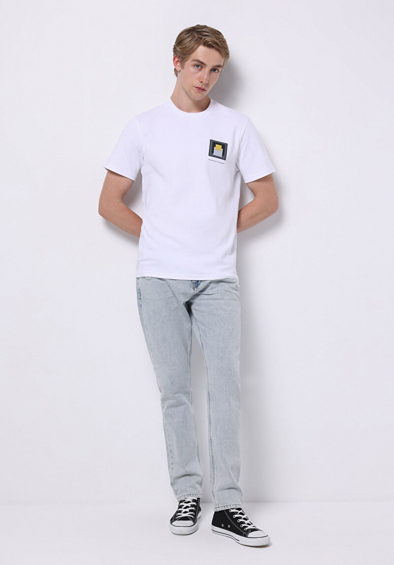 Зображення 067 Jack Джинси Чоловічі Блакитні Класичного Крою Cl1074754