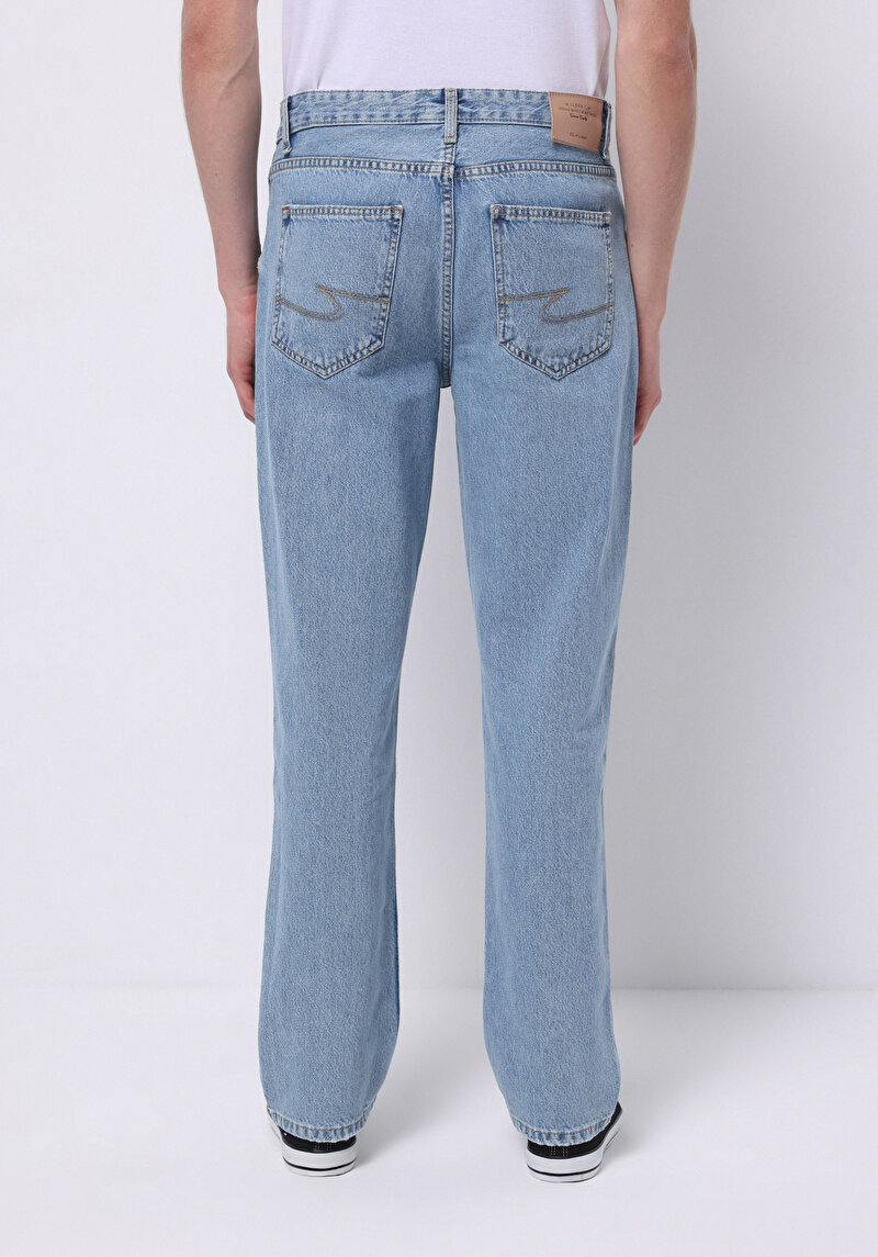 Зображення 047 Fit Джинси Чоловічі Блакитні Класичного Крою Cl1074758