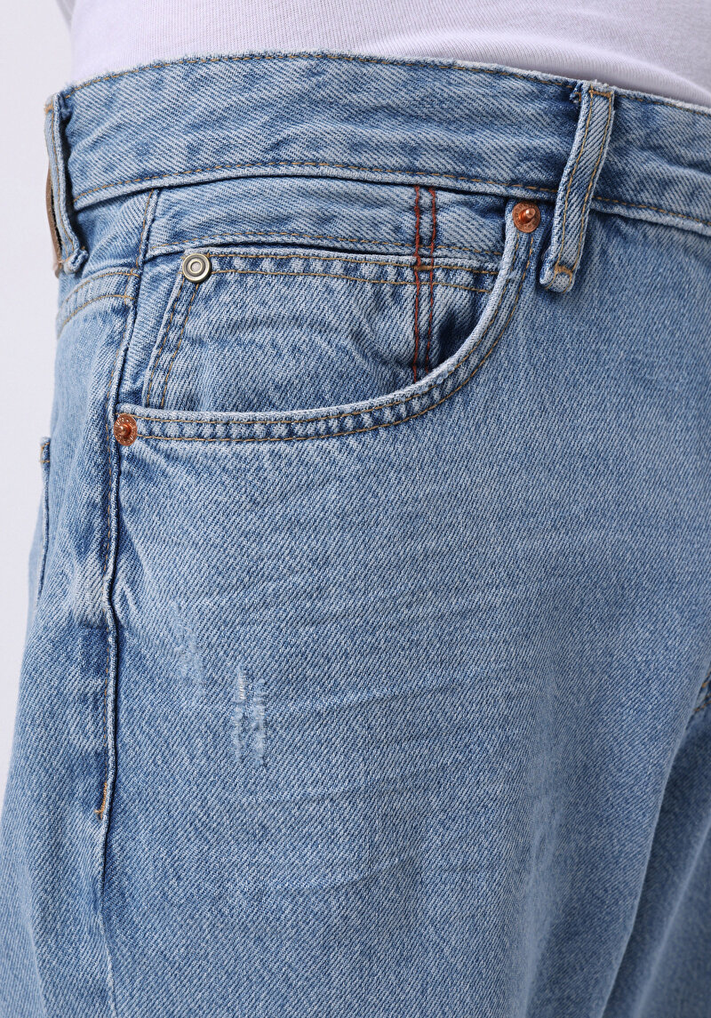 Показати інформацію про 047 Fit Джинси Чоловічі Блакитні Класичного Крою Cl1074758