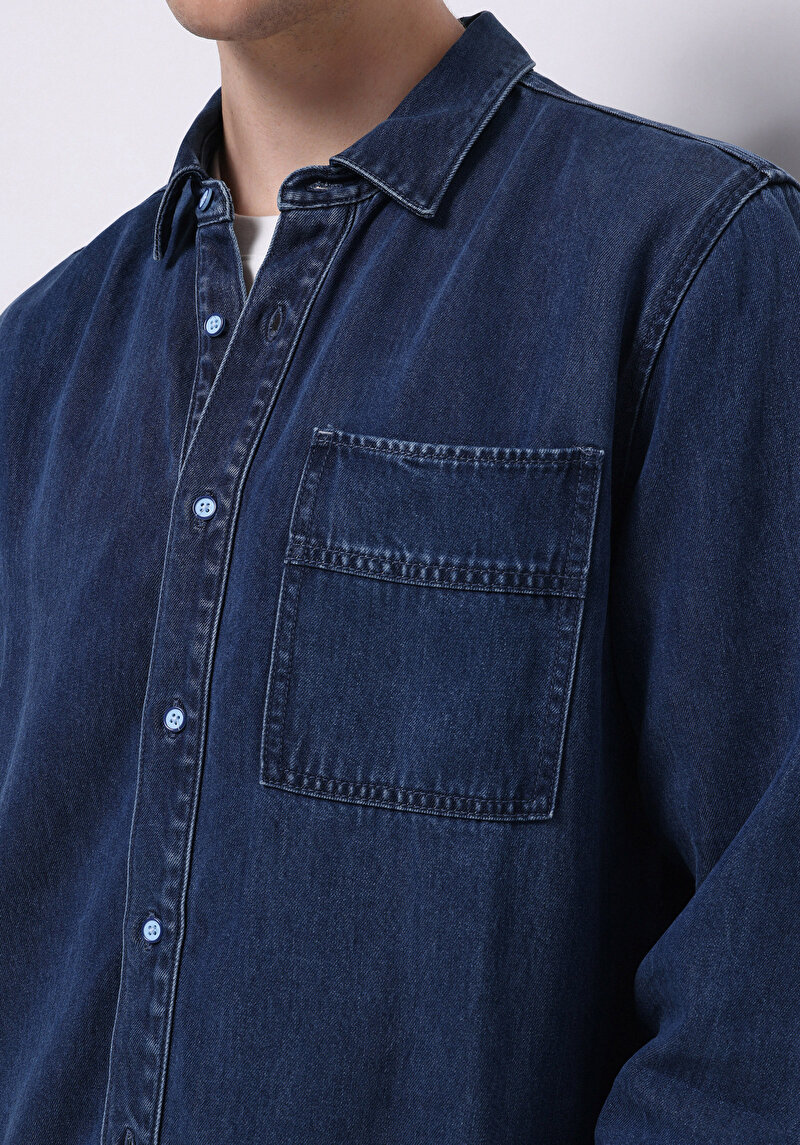 Зображення 021 Joel Сорочка З Довгим Рукавом Чоловіча Блакитна Cl1074779