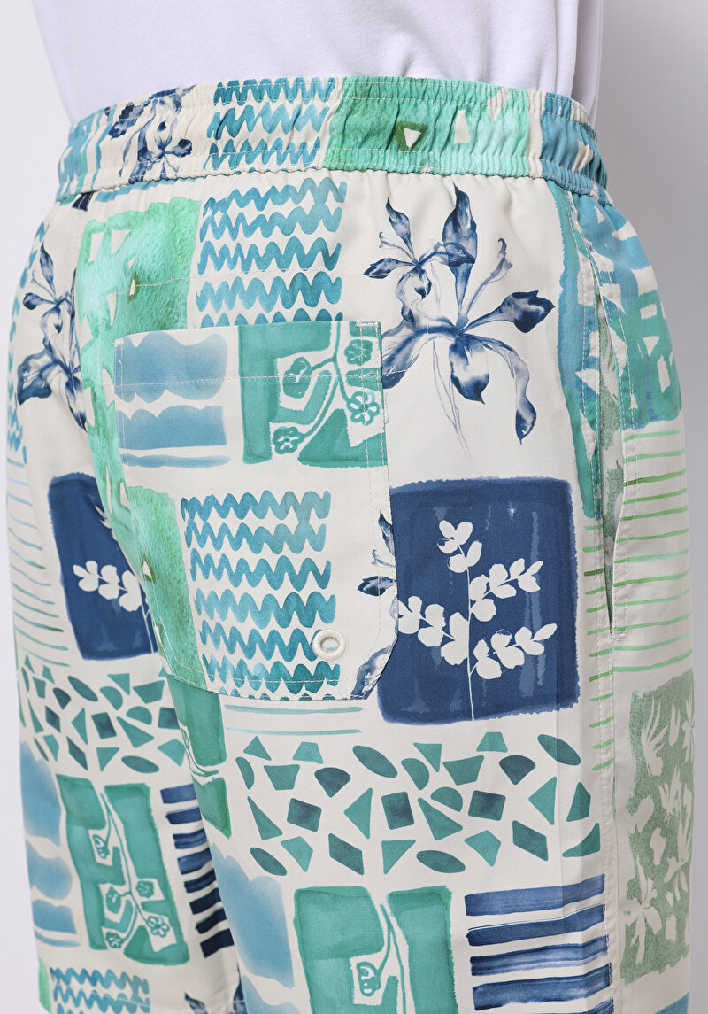 Показати інформацію про Шорти Пляжні Чоловічі Зелені  Cl1074692