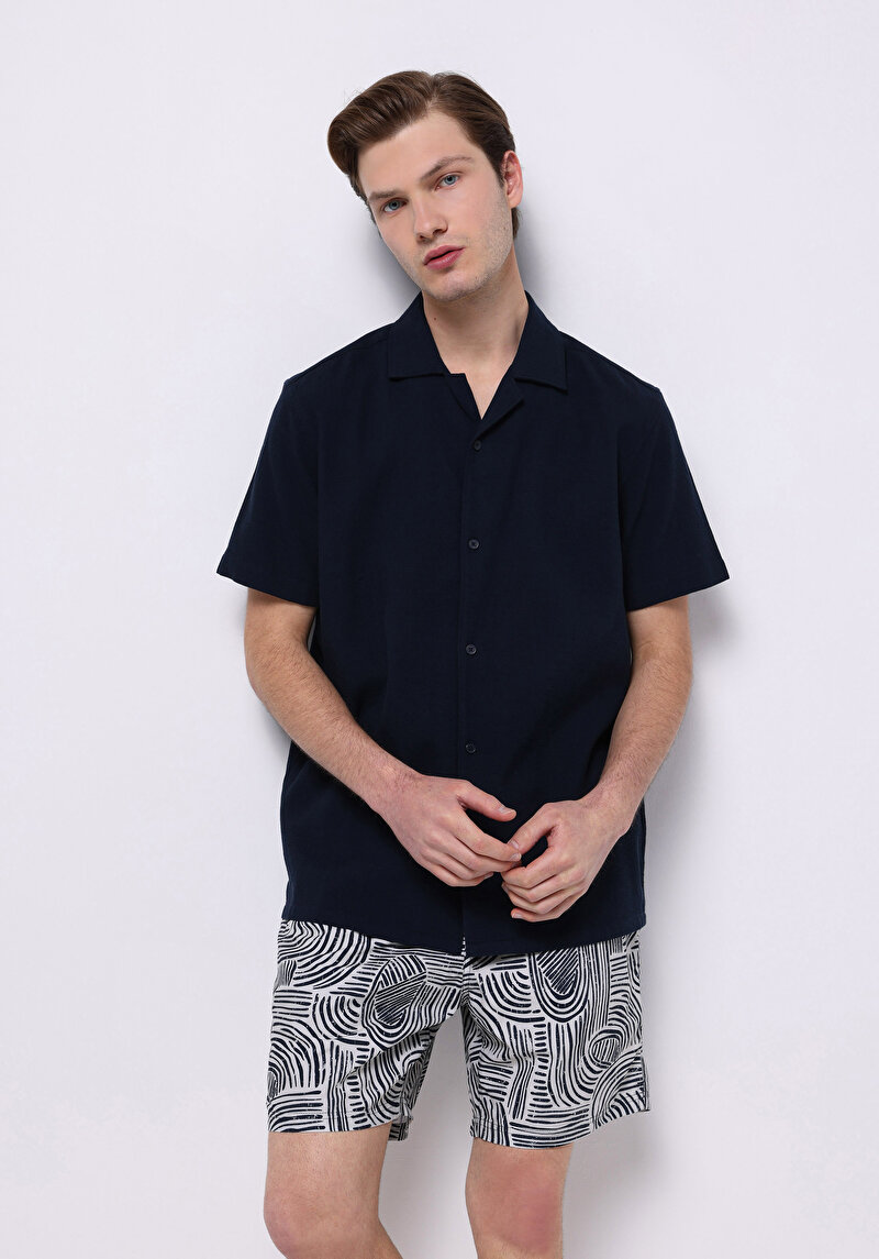 Зображення Шорти Пляжні Чоловічі Сині Cl1074693