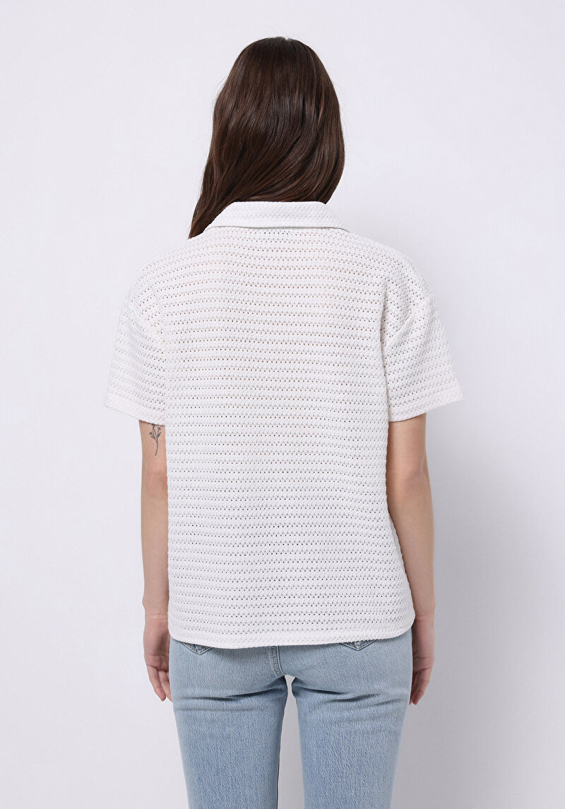 Показати інформацію про Поло З Коротким Рукавом Жіноче Біле  Cl1074302