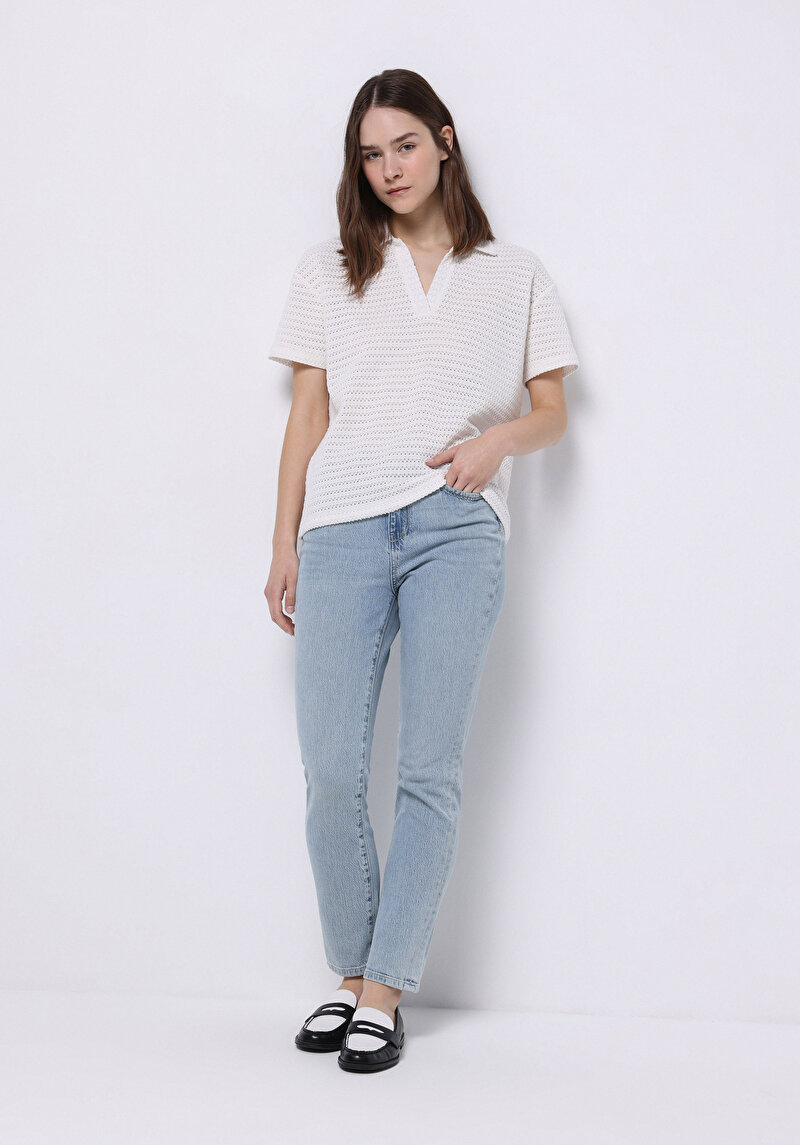 Показати інформацію про Поло З Коротким Рукавом Жіноче Біле  Cl1074302