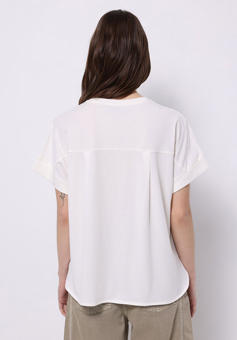 Показати інформацію про Футболка З Коротким Рукавом Жіноча Бежева  Cl1074583