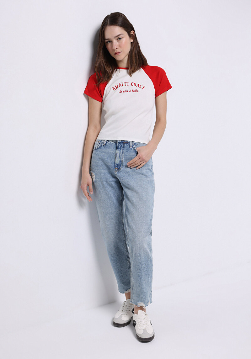 Зображення 893 Julia Джинси Жіночі Блакитні Бойфренди Cl1074907