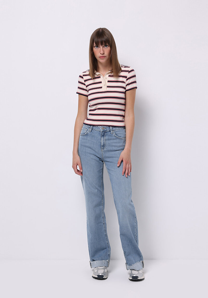 Показати інформацію про Поло З Коротким Рукавом Жіноче Бежеве  Cl1075503