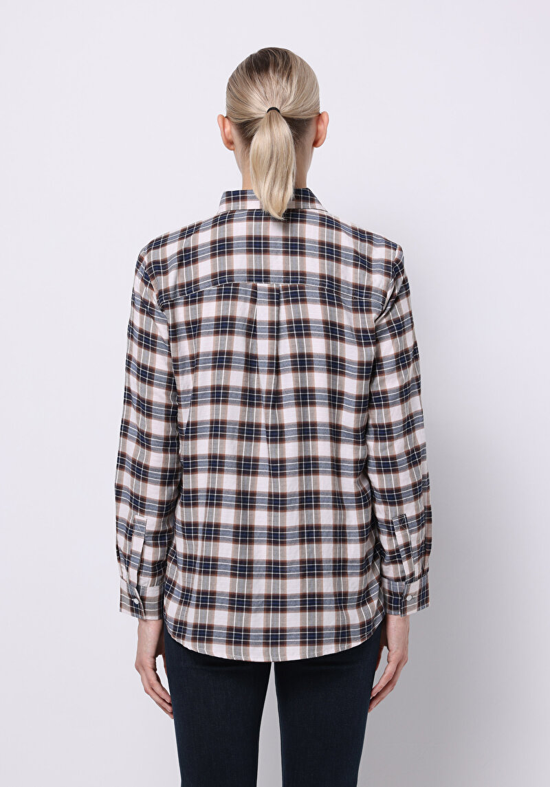 Показати інформацію про Сорочка З Довгим Рукавом Жіноча Бежева  Cl1075567