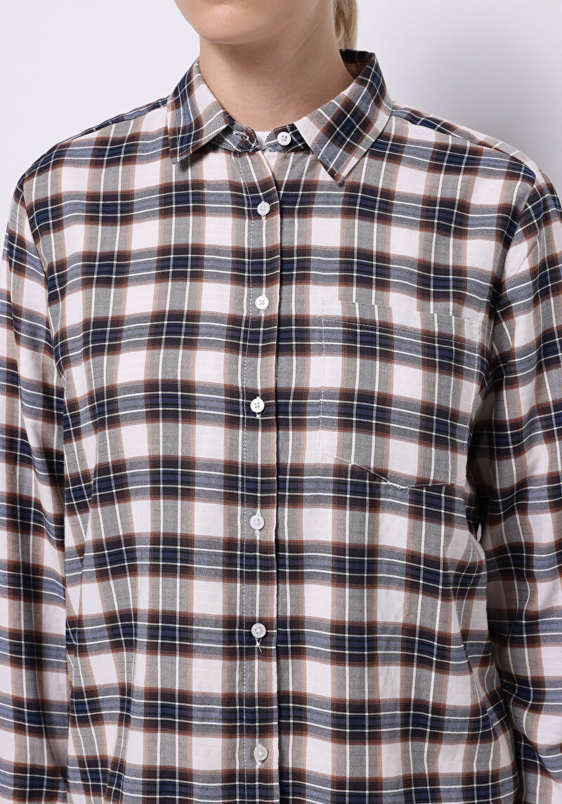 Показати інформацію про Сорочка З Довгим Рукавом Жіноча Бежева  Cl1075567