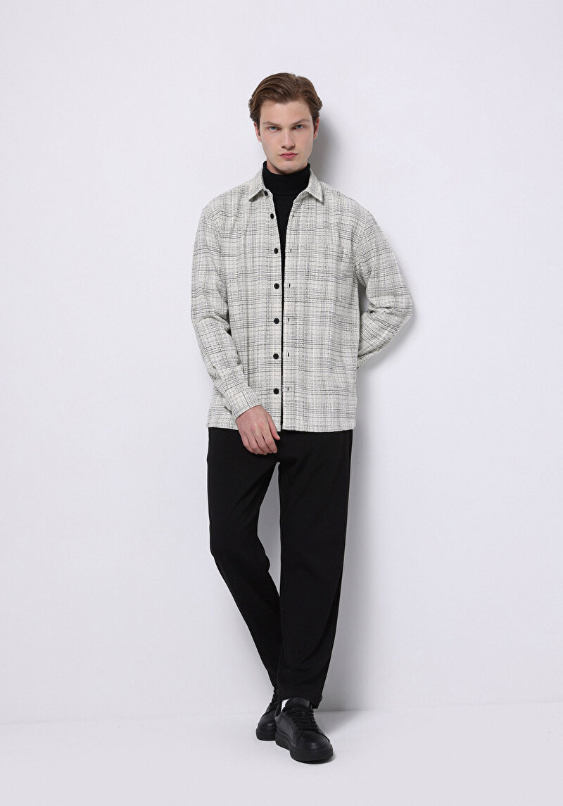 Зображення Сорочка З Довгим Рукавом Чоловіча Бежева Cl1075302