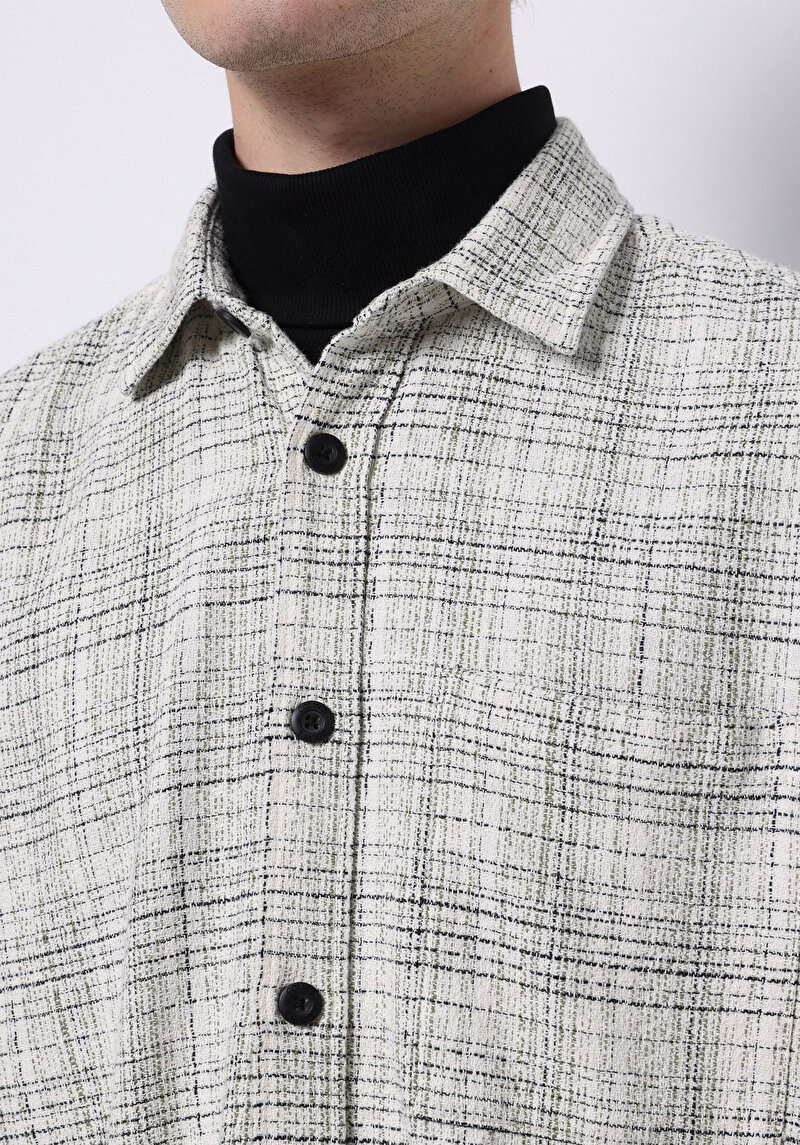 Зображення Сорочка З Довгим Рукавом Чоловіча Бежева Cl1075302