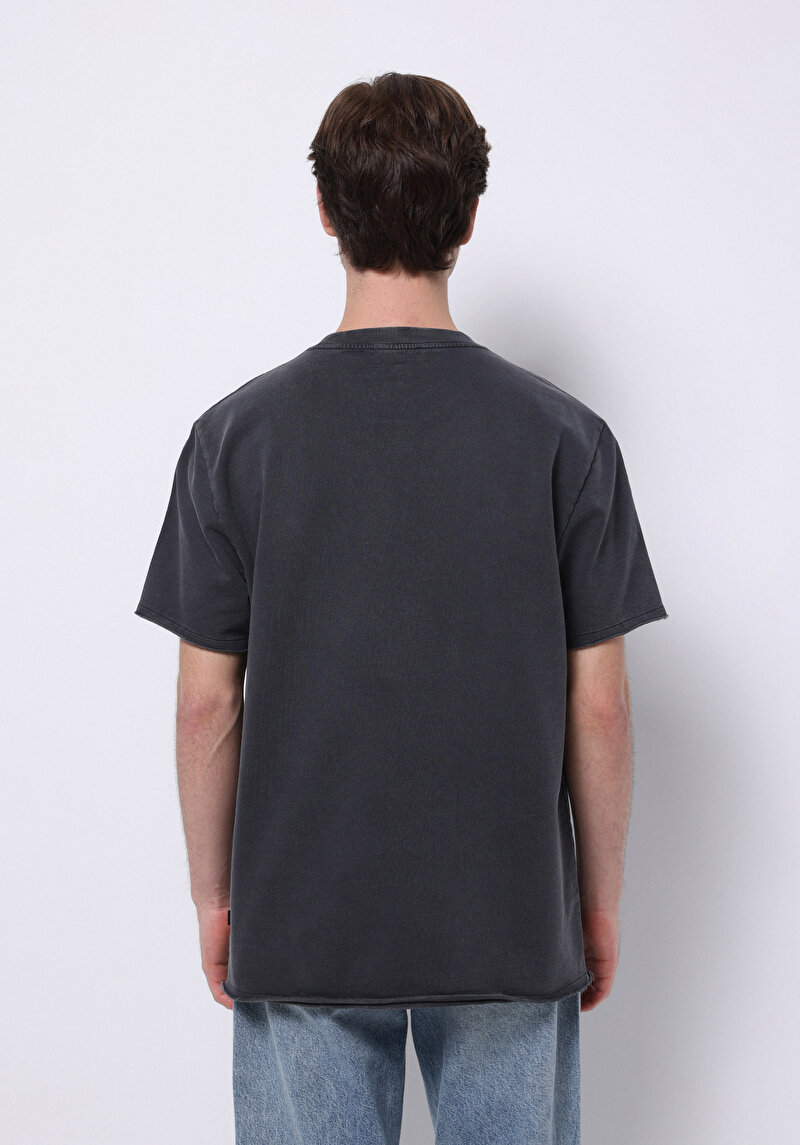 Показати інформацію про Футболка З Коротким Рукавом Чоловіча Сіра  Cl1075837