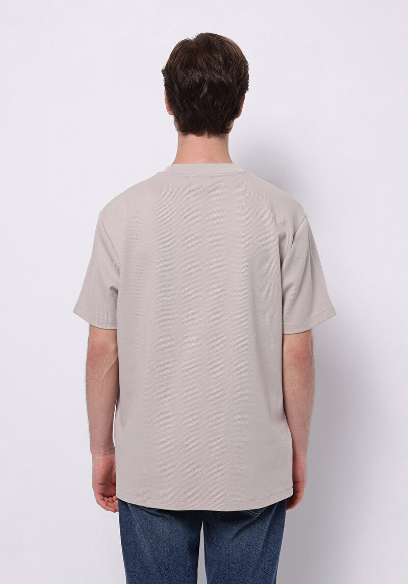 Показати інформацію про Футболка З Коротким Рукавом Чоловіча Сіра  Cl1075841