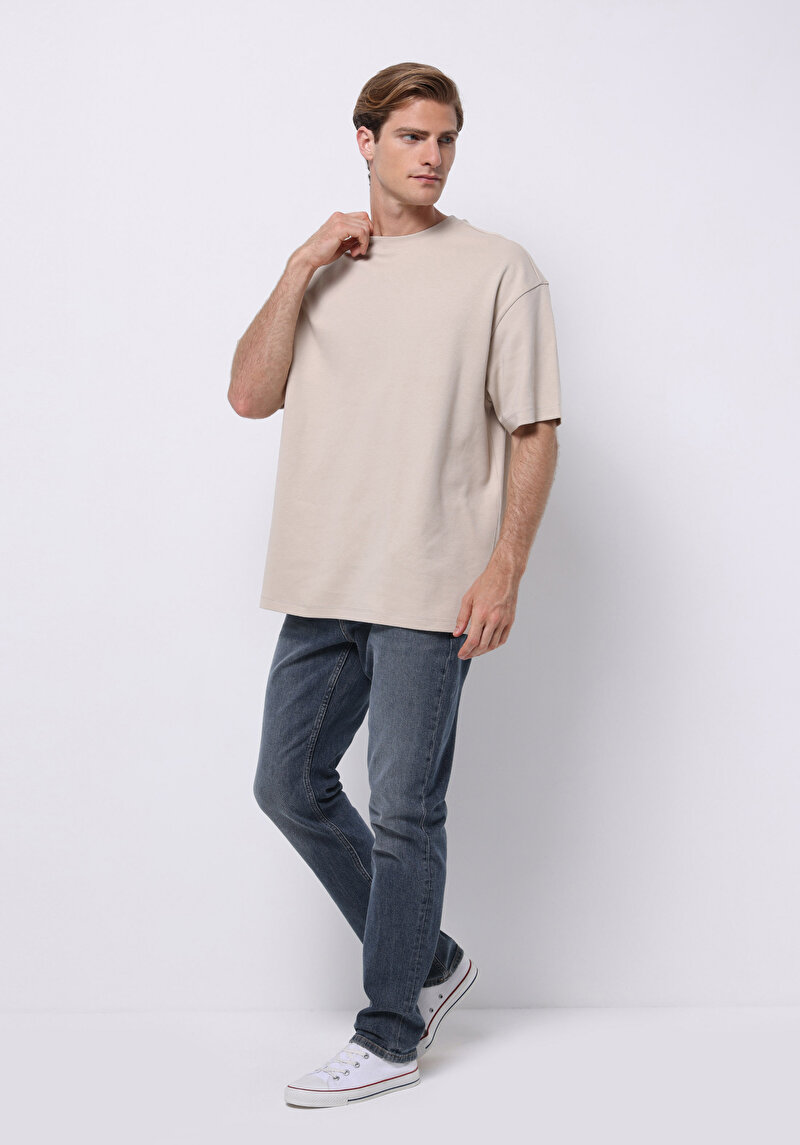 Зображення Футболка З Коротким Рукавом Чоловіча Сіра Cl1076602