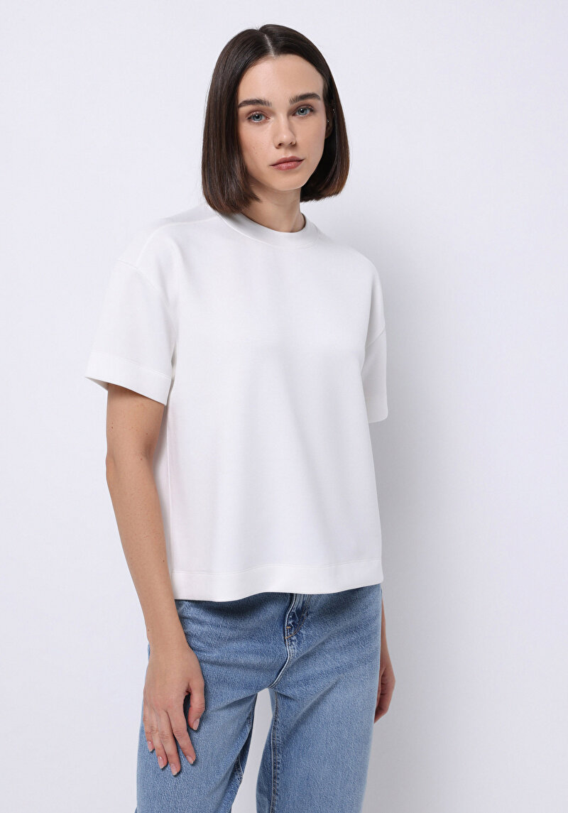 Зображення Футболка З Коротким Рукавом Жіноча Біла  Cl1075523