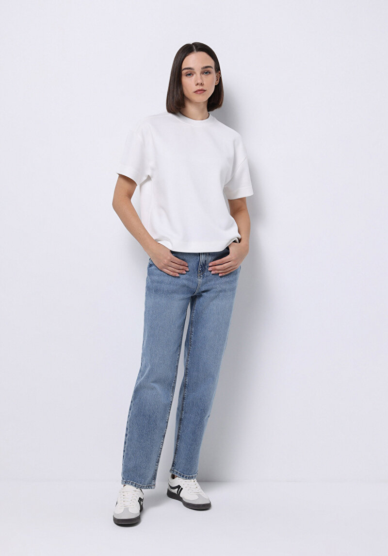 Показати інформацію про Футболка З Коротким Рукавом Жіноча Біла  Cl1075523