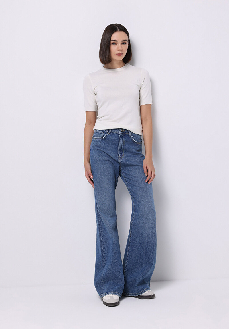 Показати інформацію про Светр Із Коротким Рукавом Жіночий Білий  Cl1075531