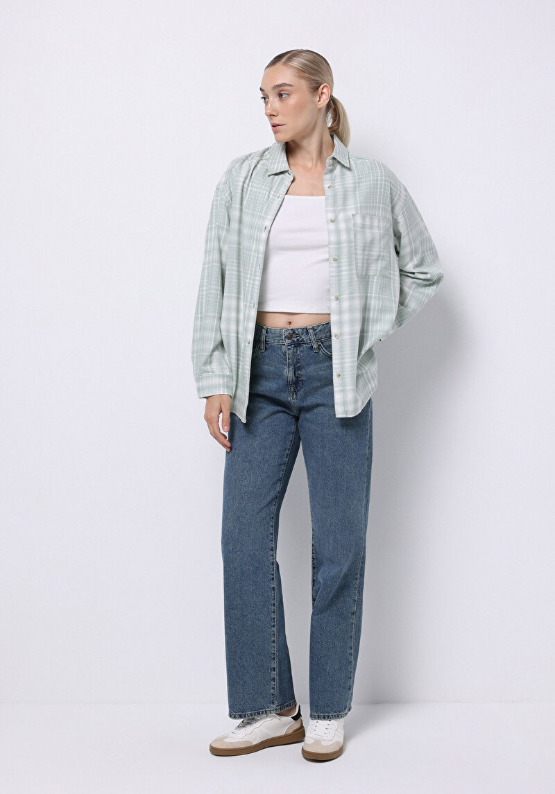 Зображення Сорочка З Довгим Рукавом Жіноча Зелена Cl1075582