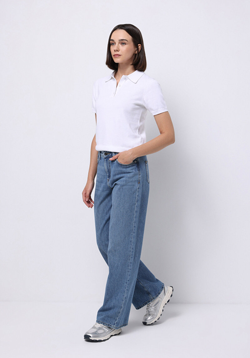 Показати інформацію про Светр Із Коротким Рукавом Жіночий Білий  Cl1075733