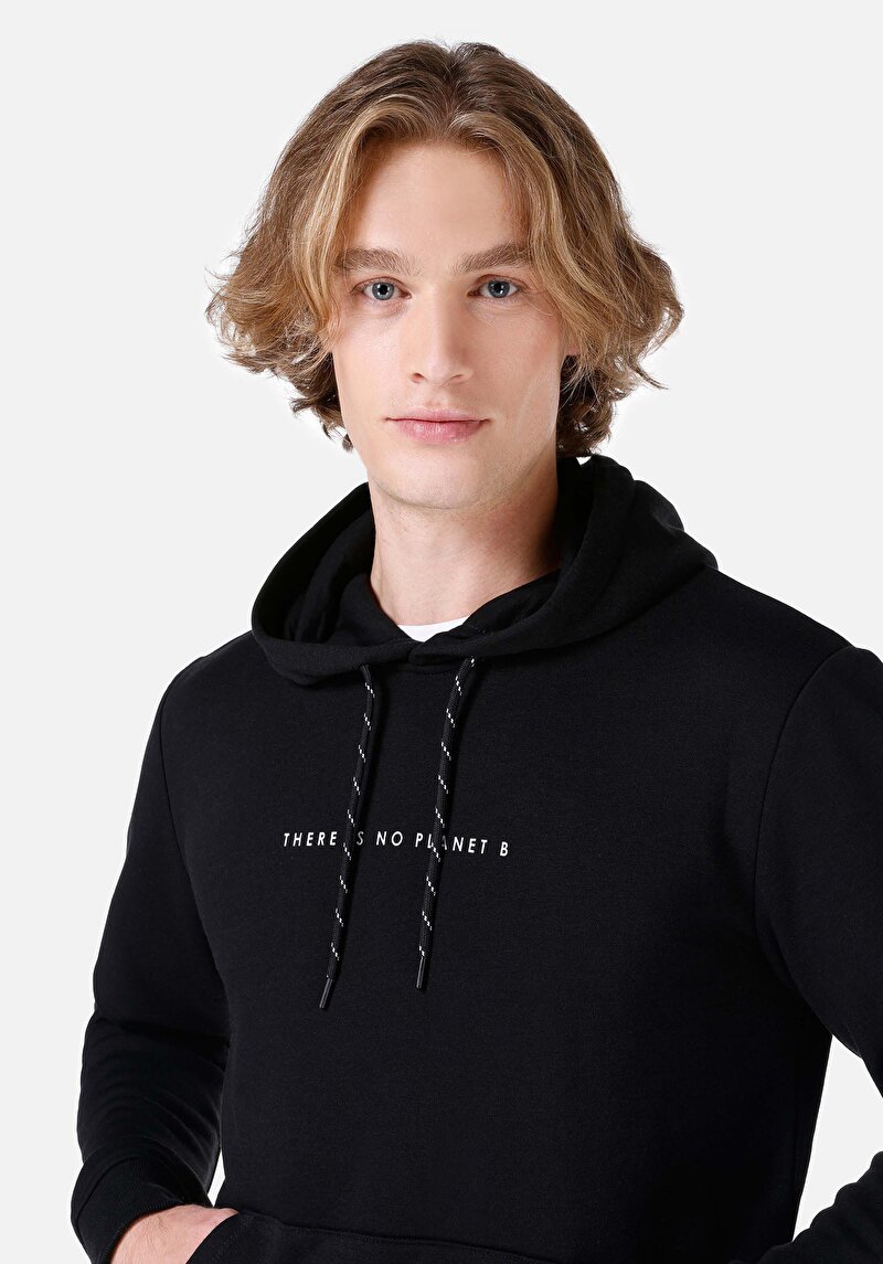 Показати інформацію про Толстовка Чоловіча Чорна  Cl1066556