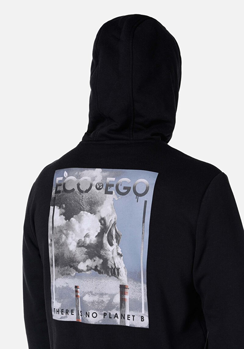 Показати інформацію про Толстовка Чоловіча Чорна  Cl1066556