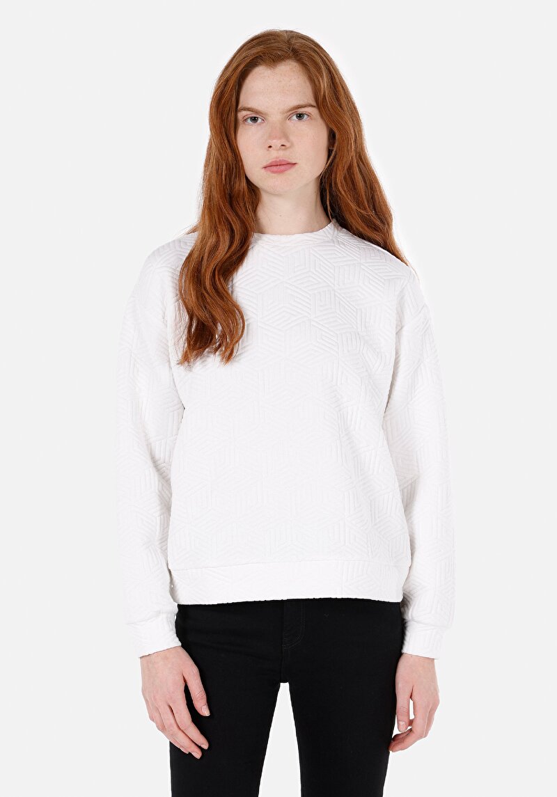 Зображення Толстовка Жіноча Біла  Cl1073671