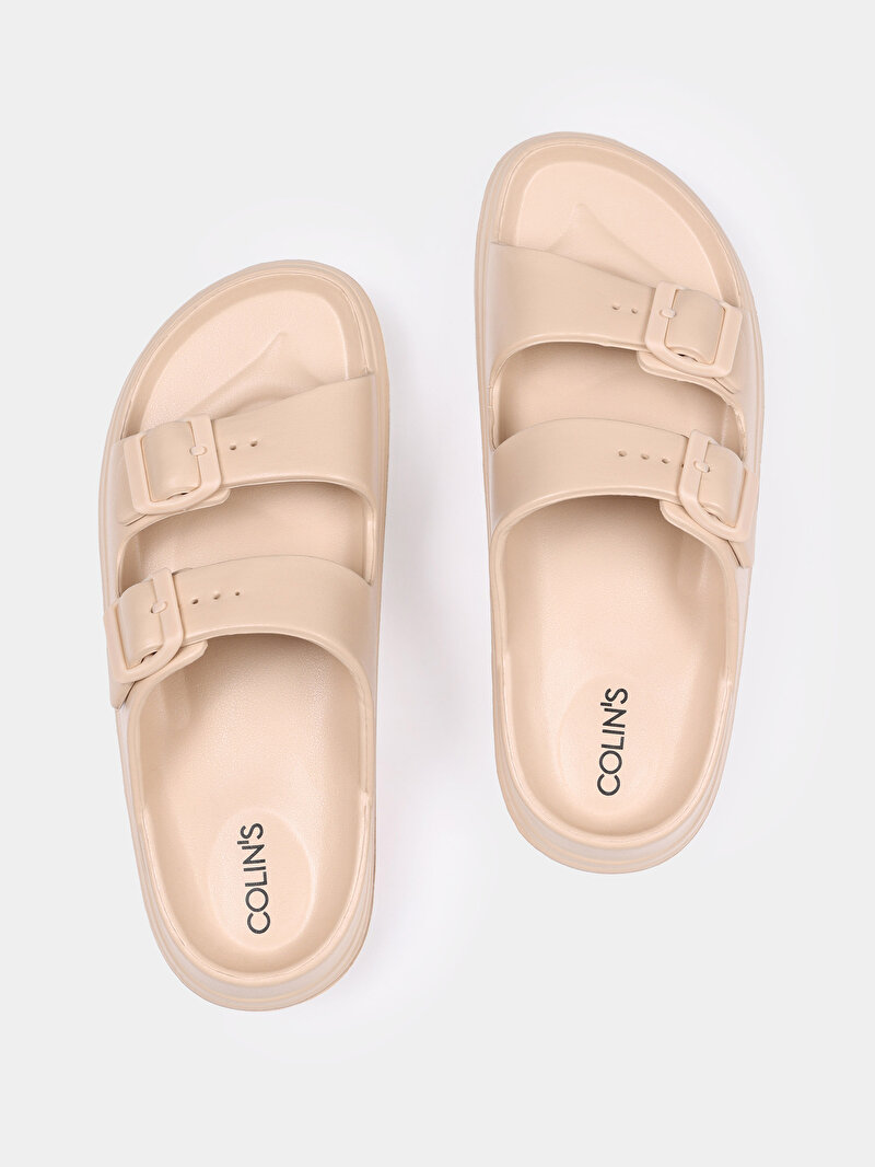 Зображення Шльопанці Жіночі Бежеві  Cl1074945