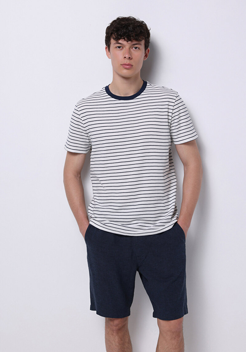 Зображення Футболка З Коротким Рукавом Чоловіча Блакитна  Cl1074200