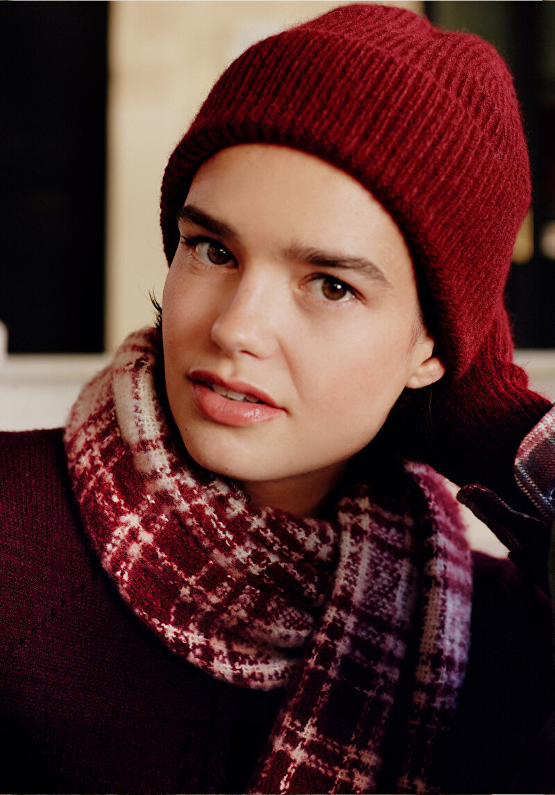 Зображення Шарф Жіночий Бордовий  Cl1077040